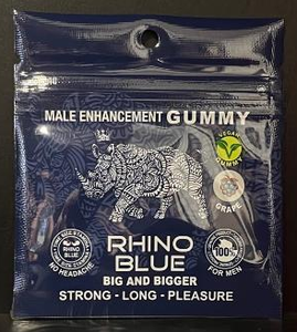 Rhino: Blue Grape Gummy, Male Enhancement