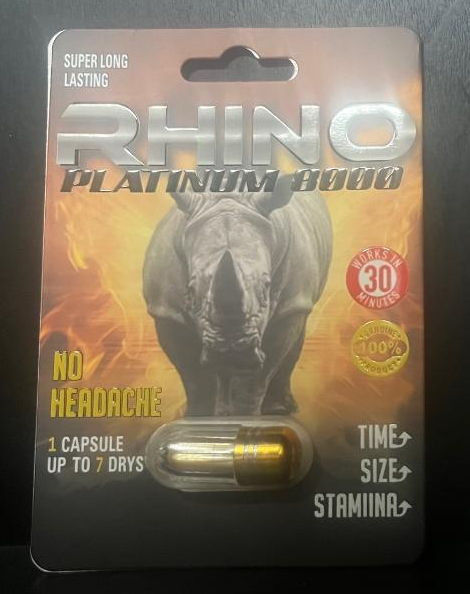 Rhino Platinum 8000 Male Enhancement