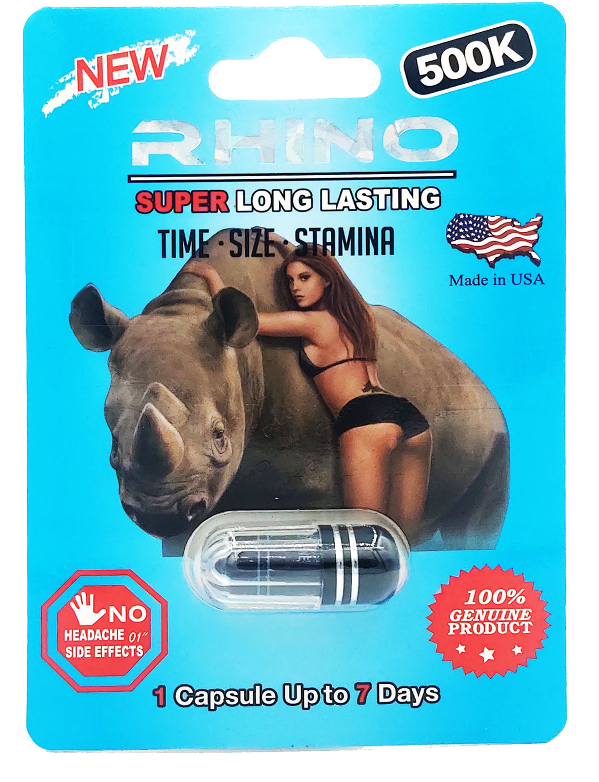 Rh1n0: Super Long Lasting 500k Blue