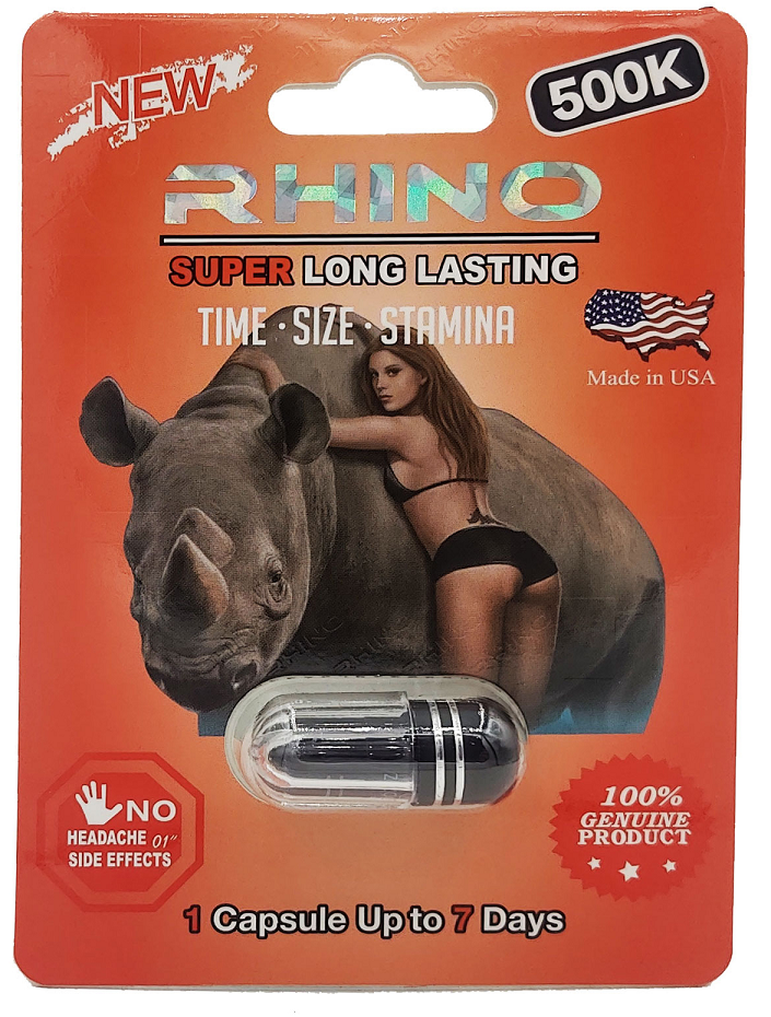 Rh1n0: Super Long Lasting 500k (Red) Male
