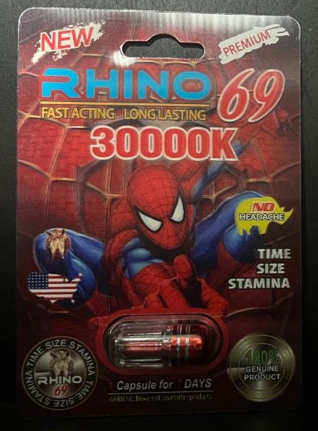 Rhino 69 30000K Spider Edition Male Enhancement