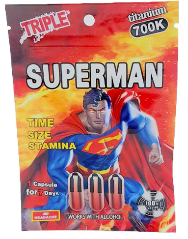 Superman Titanium 700k (Triple Pack) Male