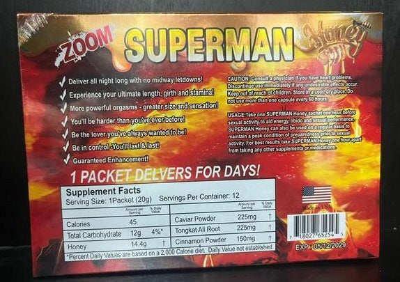 Superman Zoom Honey Male