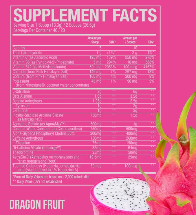 RAW Nutrition: BUM Thavage Pre-Workout