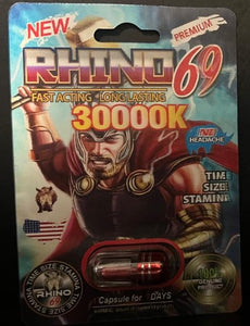 Rhino 69 30000K Thor Edition Male Enhancement