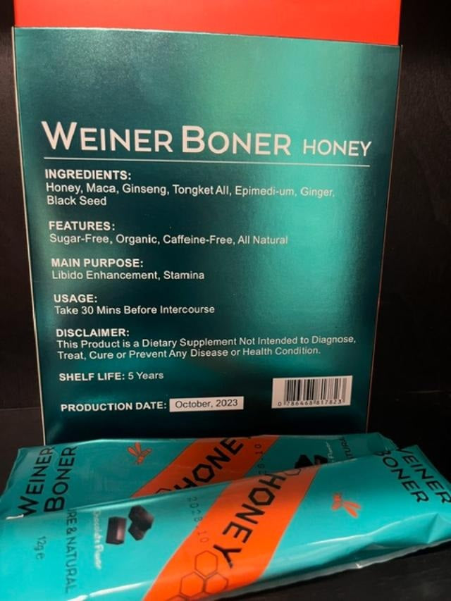 Weiner Boner Honey Spoon Male
