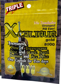 Xcaliber Gold 8000 Male  Triple