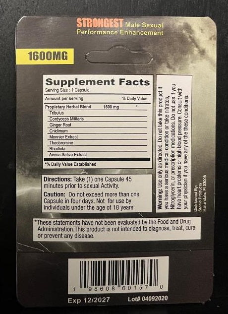 Zeus Plus Double Capsule Male