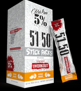 5% Nutrition: 5150 Stick Packs, Citrus Mango