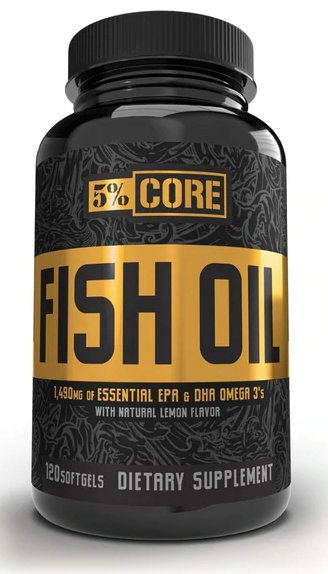 5% Nutrition: Core Fish Oil, 120 Softgels