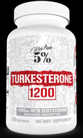 5% Nutrition: Turkesterone 1200, 120 Capsules