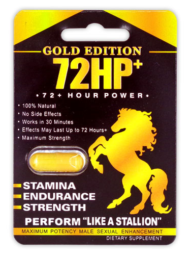 72HP+: Gold Edition Male Enhancement