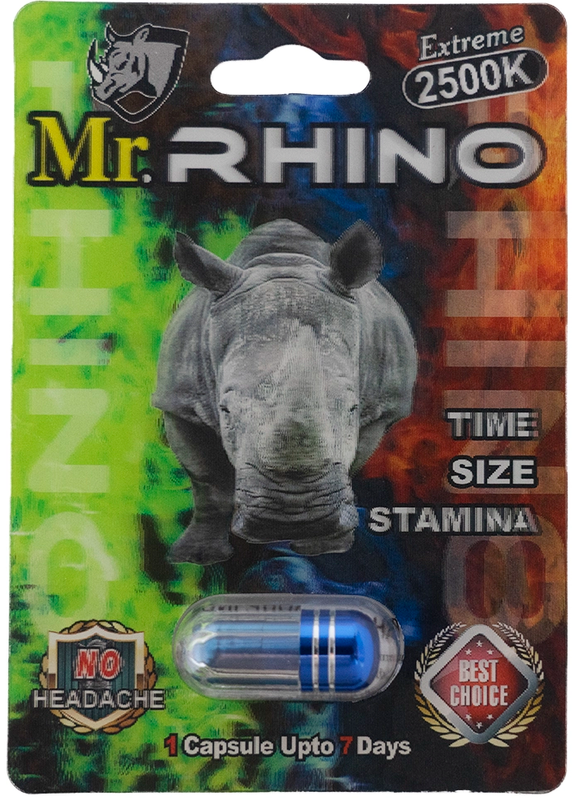 Rhino: Mr. Rhino 2500k Male Ehancement