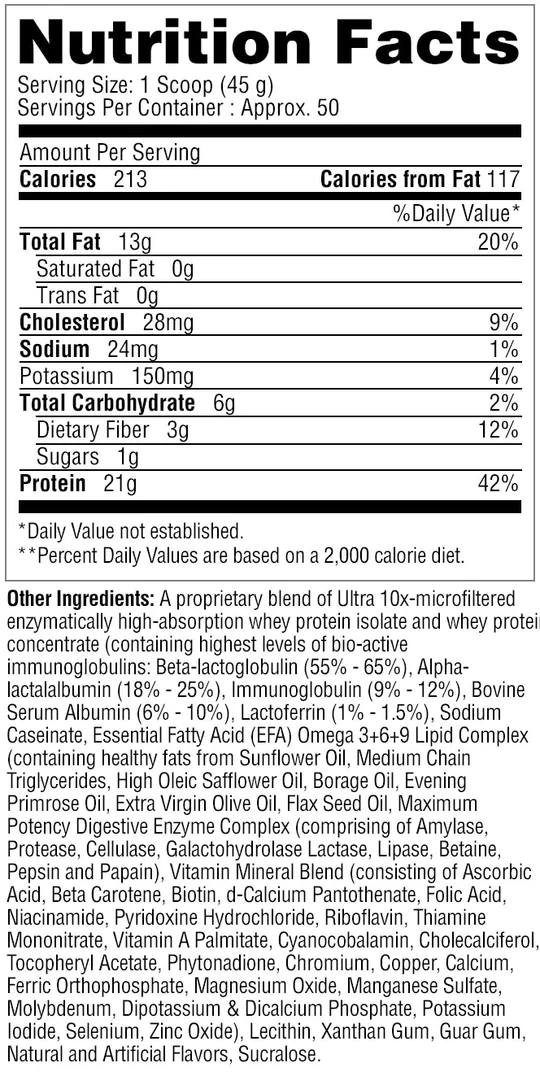 Metabolic Nutrition: MuscleLean 5lb