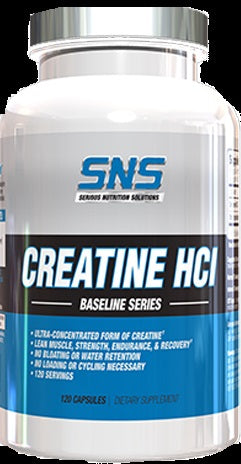 SNS: Creatine HCI, 120 Capsules