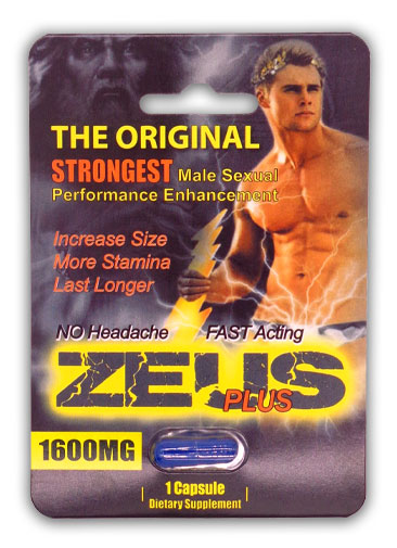 Zeus Plus 1600mg Male Enhancement