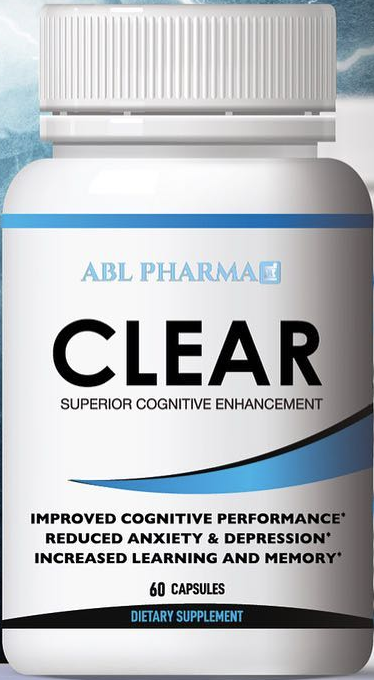 ABL Pharma: Clear Cognitive , 60 Capsules