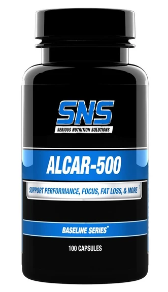 SNS: ALCAR-500, 100 Capsules