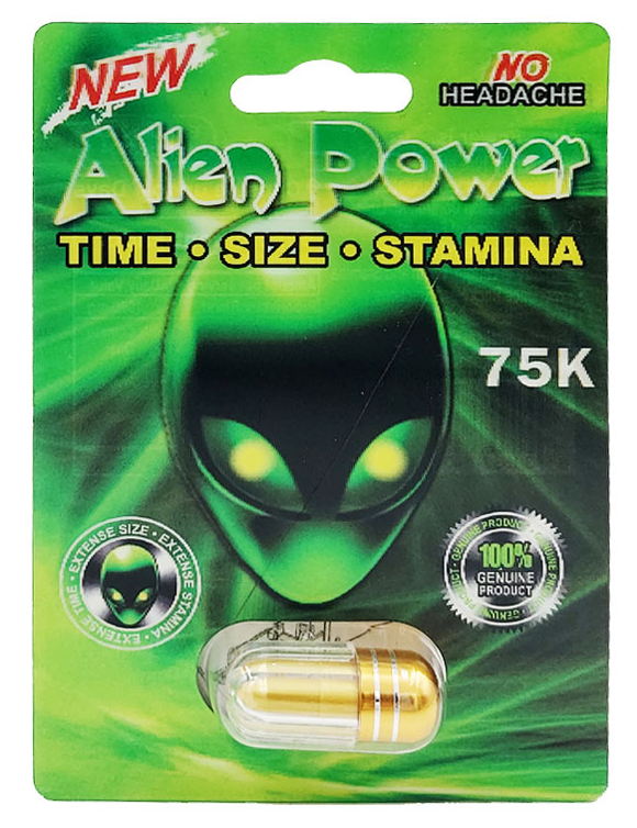 Alien Power 75k Male Enhancement