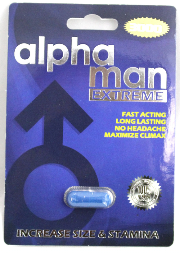 Alpha Man: Extreme 3000 Capsule