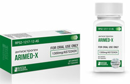 Russia Pharma: ARIMED-X, 60 Capsules