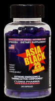 Cloma Pharma: Asia Black, 100 Capsules