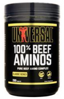 Universal: 100% Beef Aminos, 200 Tablets