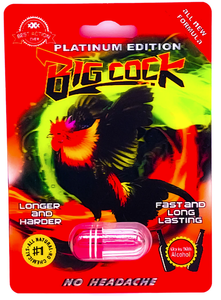 Big Cock:  Platinum Edition Male Enhancement