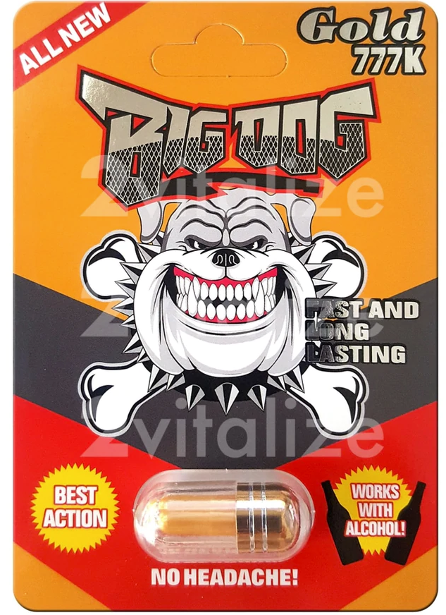 Big Dog: Gold 777K Male