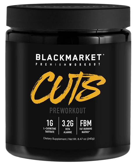 Blackmarket: Cuts Preworkout