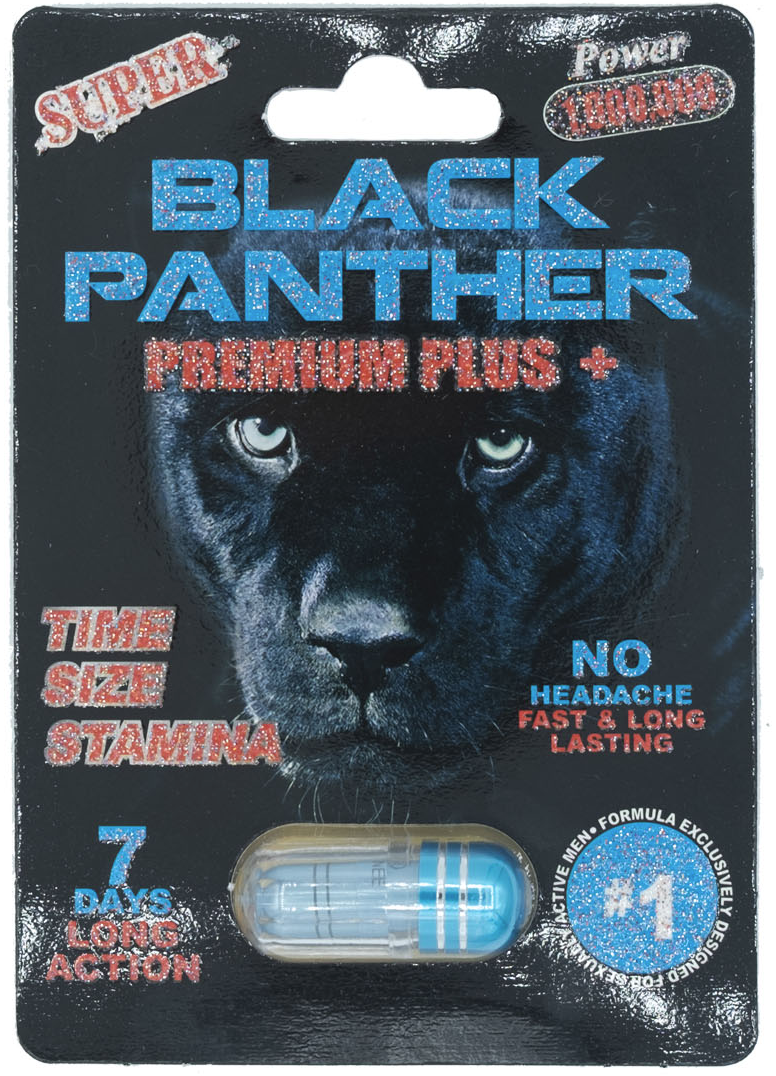 BLACK PANTHER: SUPER BLACK PANTHER 1,000,000 MALE ENHANCEMENT