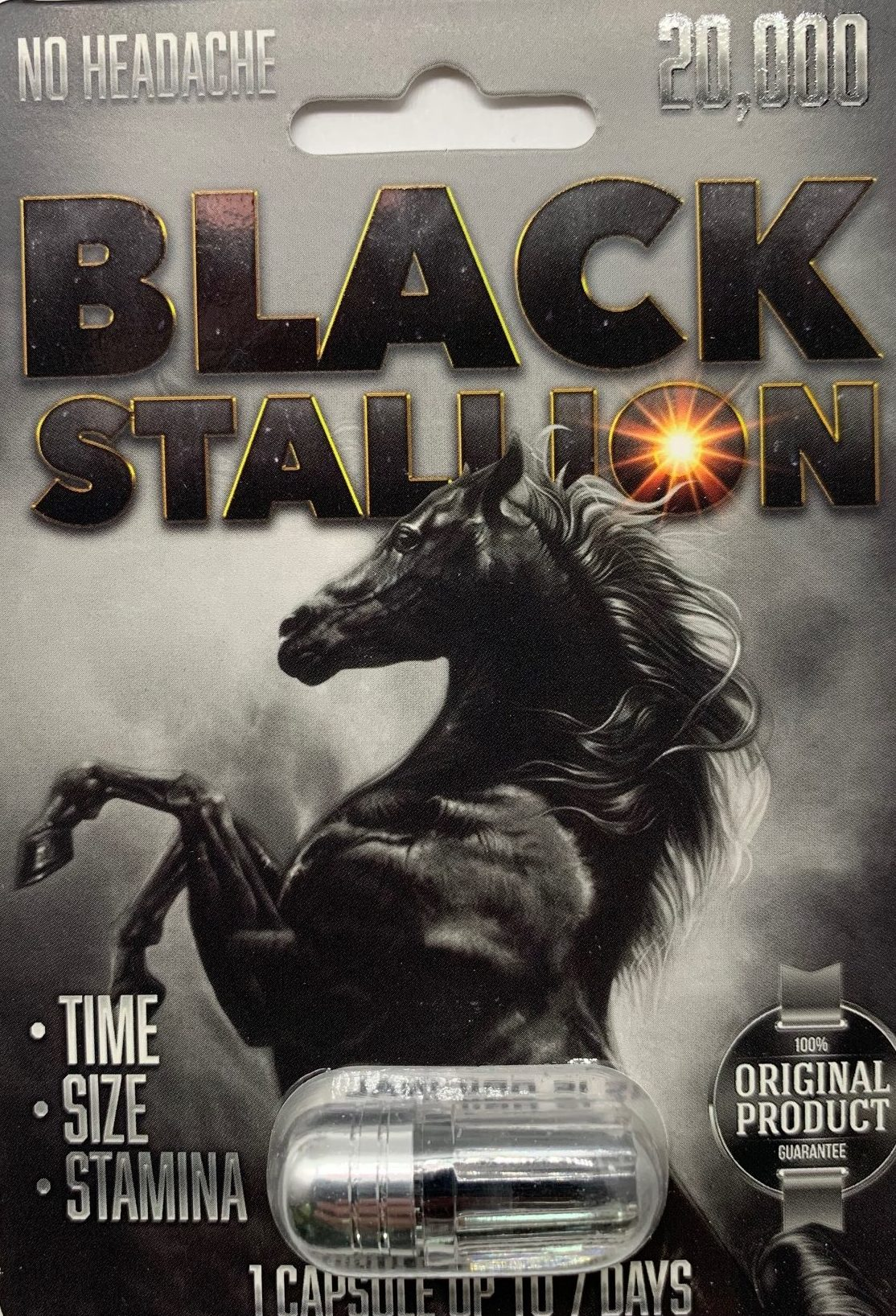 Black Stallion 20,000 Male