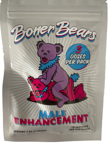 Boner Bears Gummy Packs for Men