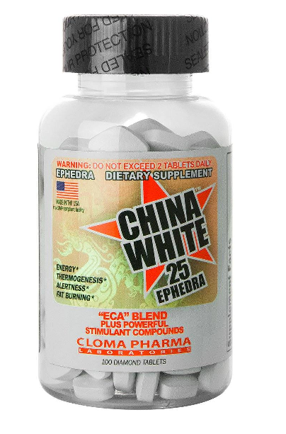 Cloma Pharma: China White, 100 Capsules