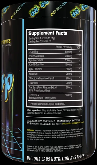 Vicious Labs: Daft Pump, Maximum Volume