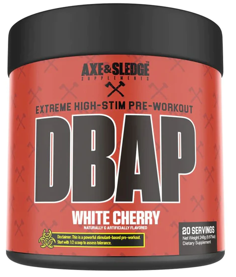 Axe & Sledge: DBAP, High Stim Pre Workout