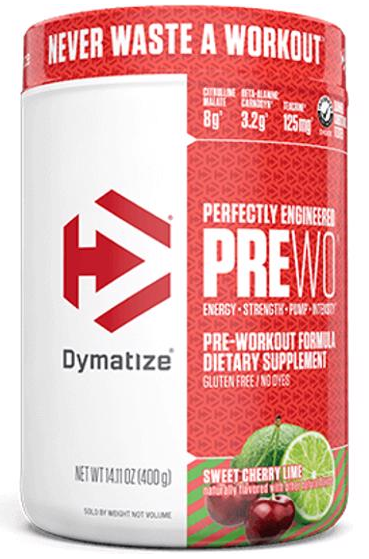 Dymatize: PreWO, Sweet Cherry Lime