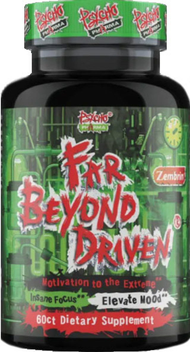 Psycho Pharma: Far Beyond Driven, 60 Capsules