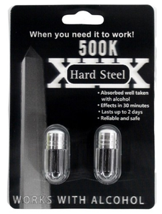 Hard Steel 500k Double, Male Enhancement