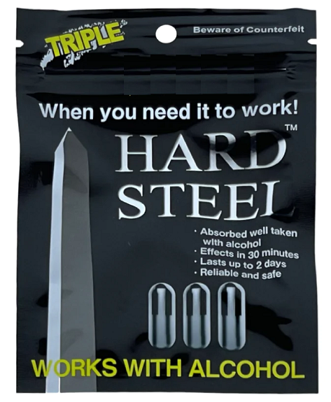 Hard Steel Male Enhancement Triple Pack
