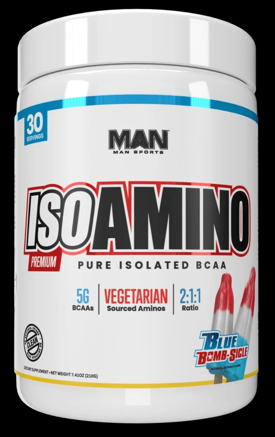MAN Sports: IsoAmino Blue Bomb Slice