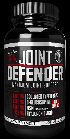 Joint Defender by 5% Nutrition: 200 Capsules Formula