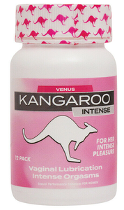 Kangaroo: Intense Pink Woman Enhancement, 12 Count Bottle