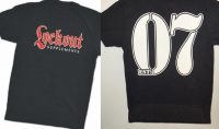Lockout: Lockout 07 Black T-Shirt, Small