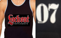 Lockout: Lockout 07 Black Tank Top