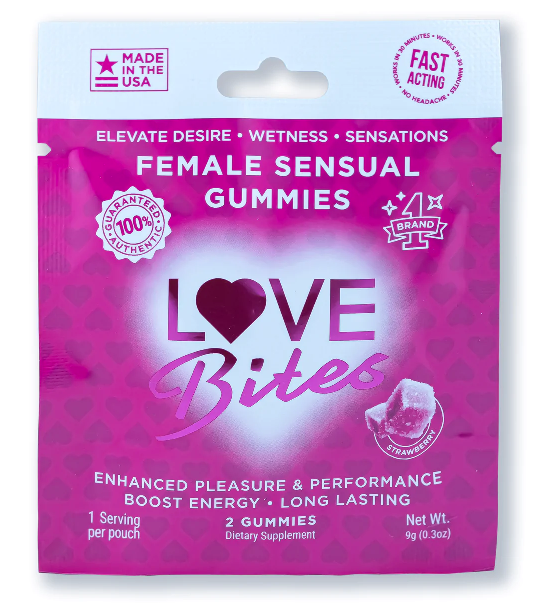 Love Bites: Female Sensual Gummies