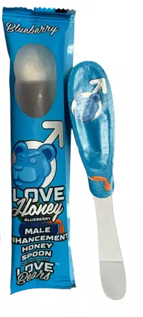 Love Honey: Male  Spoon, Blueberry