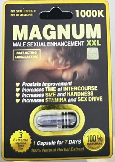 Magnum: 1000k Black Male Enhancement