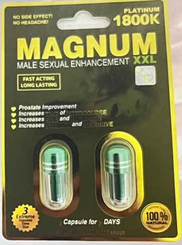 Magnum: Platinum 1800k XXL Double Capsule