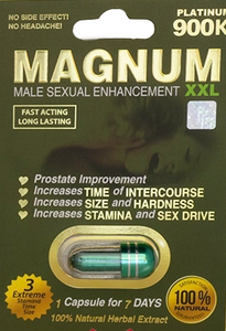 Magnum: Platinum 900k XXl Male Enhancement